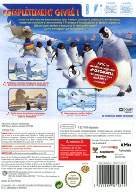 Happy Feet 2 box cover back